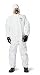 Dupont Tychem SL Taped Seam Coveralls - Zipper Front, Attached Hood, Boots