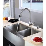 Kraus KHF203-33-KPF2170-SD20 33 inch Soap Dispenser
