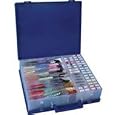 Embellishment Organizer - Clear/ Blue