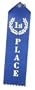 Award Ribbons - 1st Place (Blue) w/Card & String
