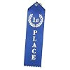 Award Ribbons - 1st Place (Blue) w/Card & String