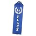 Award Ribbons - 1st Place (Blue) w/Card & String