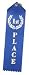 Award Ribbons - 1st Place (Blue) w/Card & String