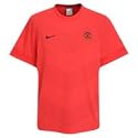 Manchester United Crest T-Shirt - Diablo Red/Black