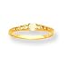 14k 3mm Opal BirthStone Baby Ring