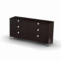 South Shore Furniture, Cakao Collection, Triple Dresser, Chocolate
