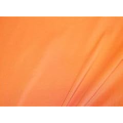0,5 m * 1,60 m JERSEY STOFF BAUMWOLLE ORANGE STRETCH STOFFE UNI EINFARBIG
