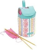 Debbie Macomber Floral Stripe Single Project Bag