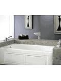 Jacuzzi N888959 Amiga Whirlpool Bath, White