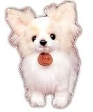 ぬいぐるみ ロングコートチワワ 犬 ヌイグルミ