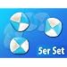PEARL PE-3407 Playtastic Original Jonglierball im 5er Set