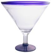 25 Oz Blue Rim Martini