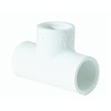 Genova Products 31405CP 1/2-Inch PVC Pipe Tee - 10 Pack