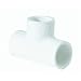 Genova 31405CP White PVC Tee