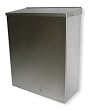 Tough Guy 1ECK9 Wall Mounted Receptacle, Silver
