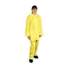 Condor 2RB36 Disposable Rainsuit, 3 Pc, Yellow, Medium: Industrial &amp; Scientific
