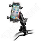 RAM Mount Aluminum Universal X-Grip Cradle Zinc Coated U-Bolt Mount (RAM-B-149Z-UN7U)