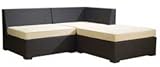 Sicily Outdoor Corner Wicker Sofa by Cadix