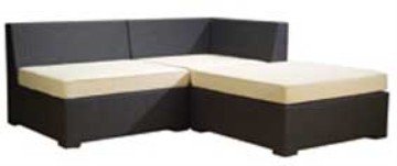 Sicily Outdoor Corner Wicker Sofa by Cadix
