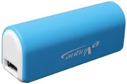 eVogue Power Bank Portable Backup Battery 3000mAh, Blue
