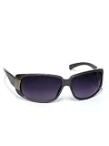 LIZ CLAIBORNE Sunglasses Rectangle Charcoal Plastic - B001F1Y27U