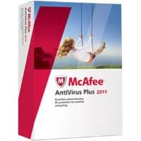 McAfee AntiVirus Plus 2011 - Subscription package ( 1 year ) - 3 PCs - CD ( mini-box ) - Win - English - United Kingdom