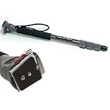 Libec MP-66DV 4 Section Video Monopod with Quick Shoe, Supports 6.6 lbs., Extends to 59-1/4"
