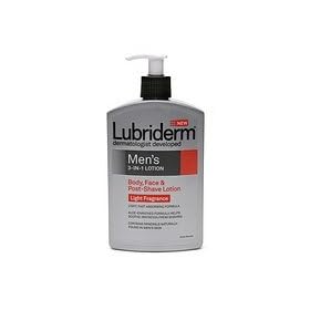 Lubriderm Men's 3-in-1 Lotion 16 fl oz (473 ml)