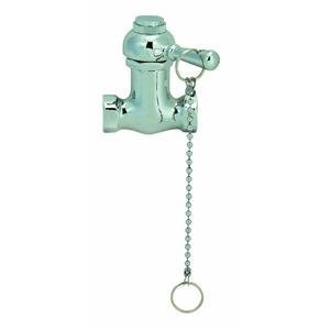Jones Stephens S05-100 Self-Closing Heavy Duty Shower Valve with Pull Chain, Chrome