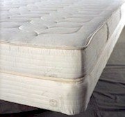 Naturally Organic Natural Latex Mattress & Slat Foundation (FIRM) - CalKing (only available through The Clean Bedroom)