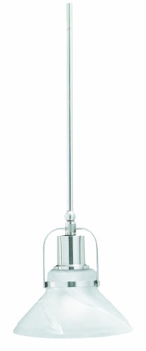 Thomas Lighting M255178 Newport Pendant, Brushed Nickel