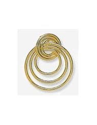 14k Fancy Tube Multiple Hoop Earrings