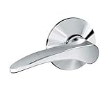 Schlage F51SK MNH 625 Manhattan Entry Lever, Bright Chrome with SecureKey