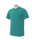 Personalized custom embroidered golf tees design on t-shirt, youth small 6-8, jade