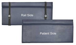 1/2 Bed rail pad deluxe vinyl 29“ (set of 4)