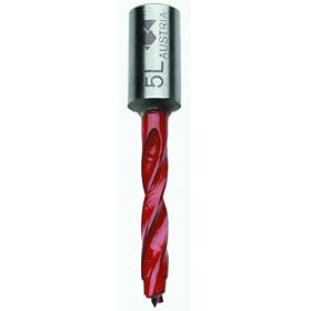 Delta 32-281 5mm Left Hand Boring Bit for 32-325 and 32-326 Boring Machines by Delta