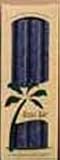 Aloha Bay Candle 9 Inch Palm Taper Royal Blue