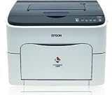 Epson AcuLaser C1600 - Imprimante - couleur - laser - Legal, A4 - 1200 ppp x 600 ppp - jusqu'à 19 ppm (mono) / jusqu'à 5 ppm (couleur) - capacité : 200 feuilles - USB - CA 230V
