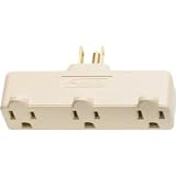 Pass & Seymour #697RI 15A Ivory Heavy Duty Triple Outlet