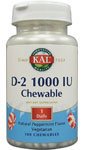 KAL - D 1000 Iu / Peppermint Flavor, 1000, 100 chewable tablets