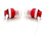Skullcandy Smokin' Buds Ink'd Earphones - Red