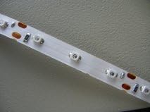 Yellow Cabinet Counter LED Lighting Tape Strip 3528 SMD 5 Meters / 16.4'