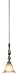 Eurofase 15998-019 Kayla 1-Light Pendant, Antique Silver
