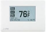 LuxPro PSPU732T 7 Day Programmable Touch Screen Thermostat - 3 Heat/2 Cool