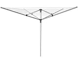 Rotary Airer 4 Arm Aluminium 60M