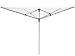 Outdoor Living : Rotary Airer 4 Arm Aluminium 60M