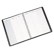 AT-A-GLANCE 80-155-05 Undated teachers planner, 10-7/8 x 8-1/4, black cover