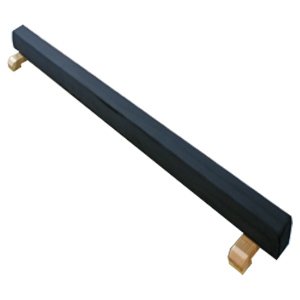 Grey 8ft Low Profile Suede Balance Beam