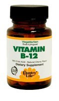 Vitamin B-12 500mcg - Sublingual Gluten-Free - 100 - Lozenge