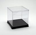 【透明プラ】コレクションケースフィギュアケース人形ケース　W 18&times;D 18&times;H 18（ｃｍ）